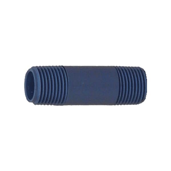 Genova Products Lasco 215040Bc Pipe Nipple, 11/2 In, Mip, Pvc, Gray